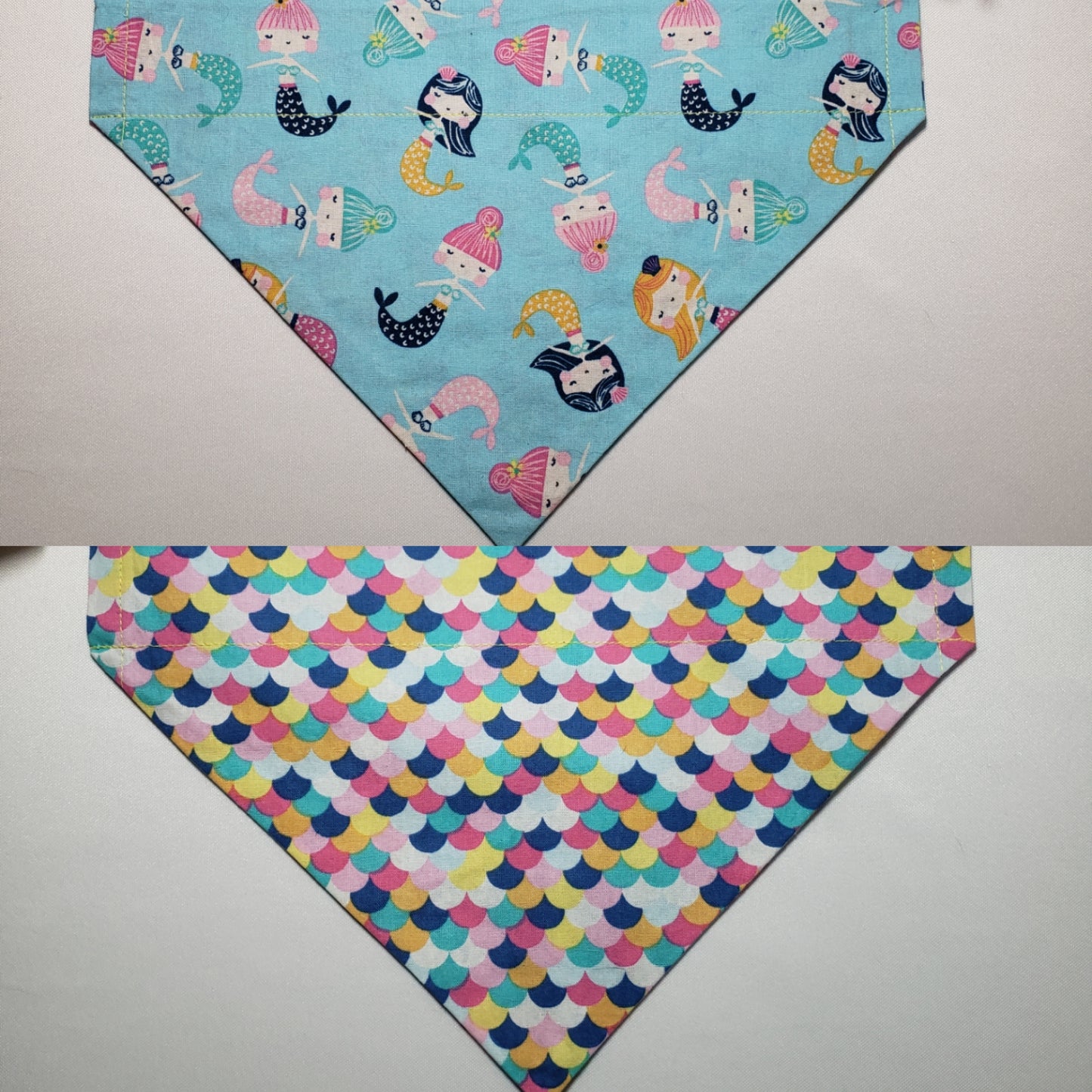 Mermaids Over-the-Collar Pet Bandana