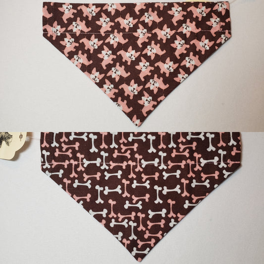 French Bulldogs Over-the-Collar Pet Bandana
