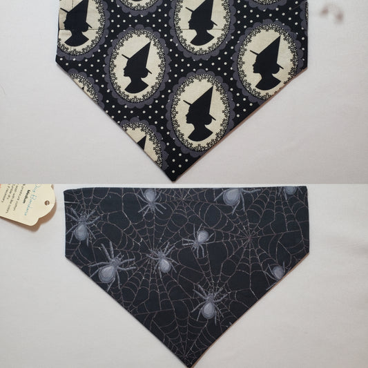 Witch Silhouette Over-the-Collar Pet Bandana