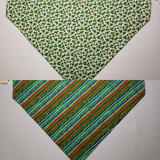 Christmas Mini Holly Over-the-Collar Pet Bandana
