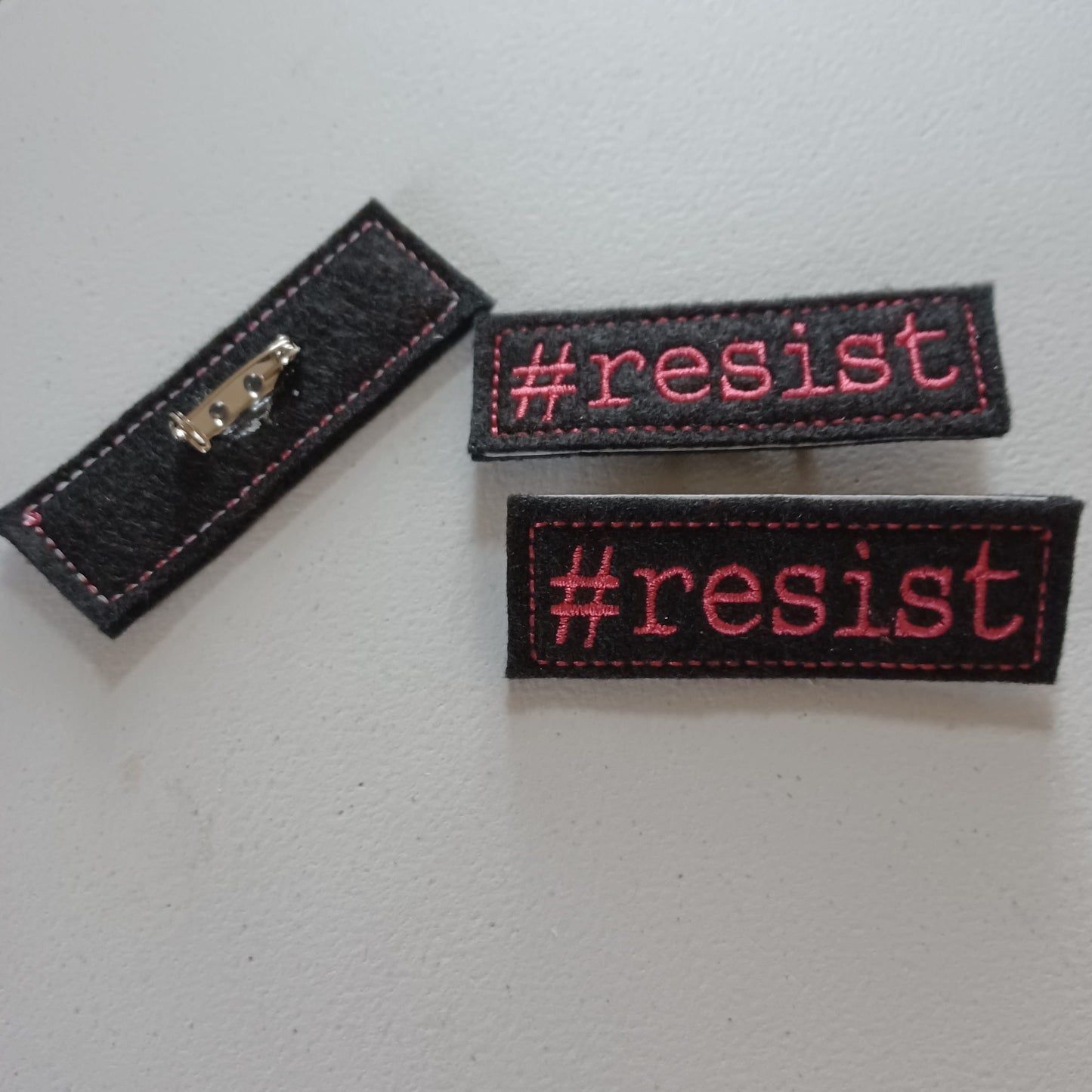 #resist Vinyl Pin