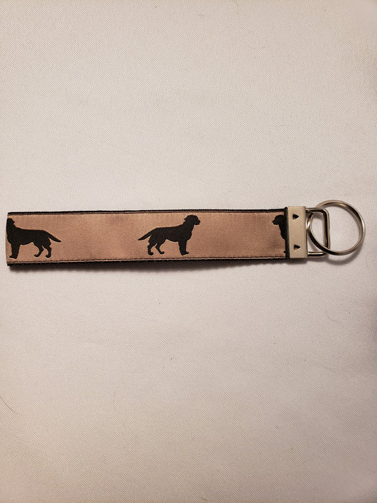 Black Lab Key Fob