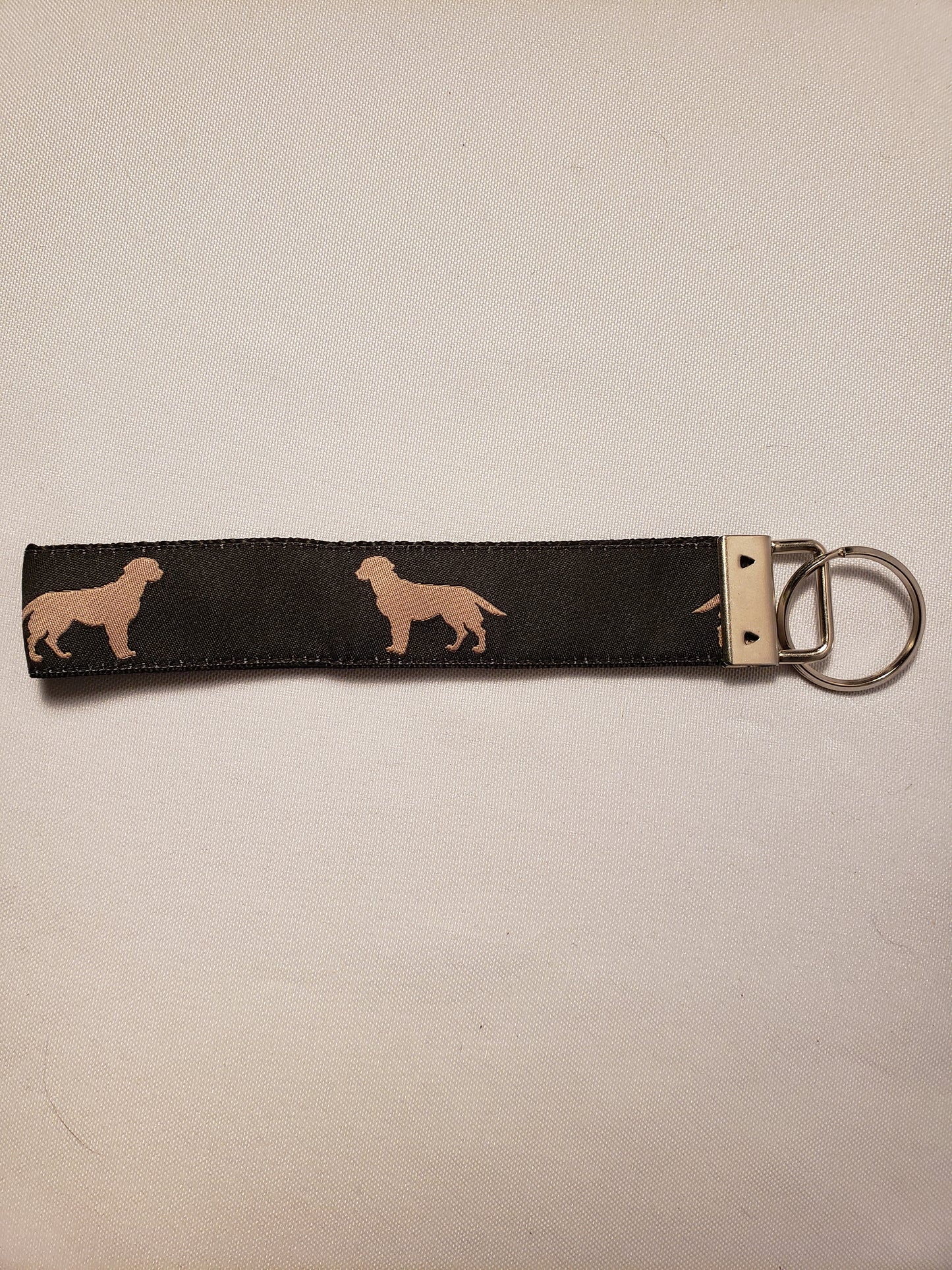 Yellow Lab Key Fob