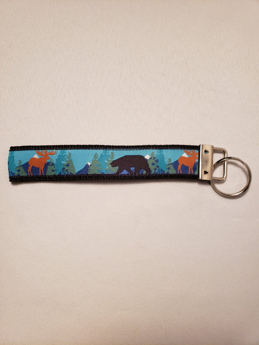 Woodland Creatures Key Fob