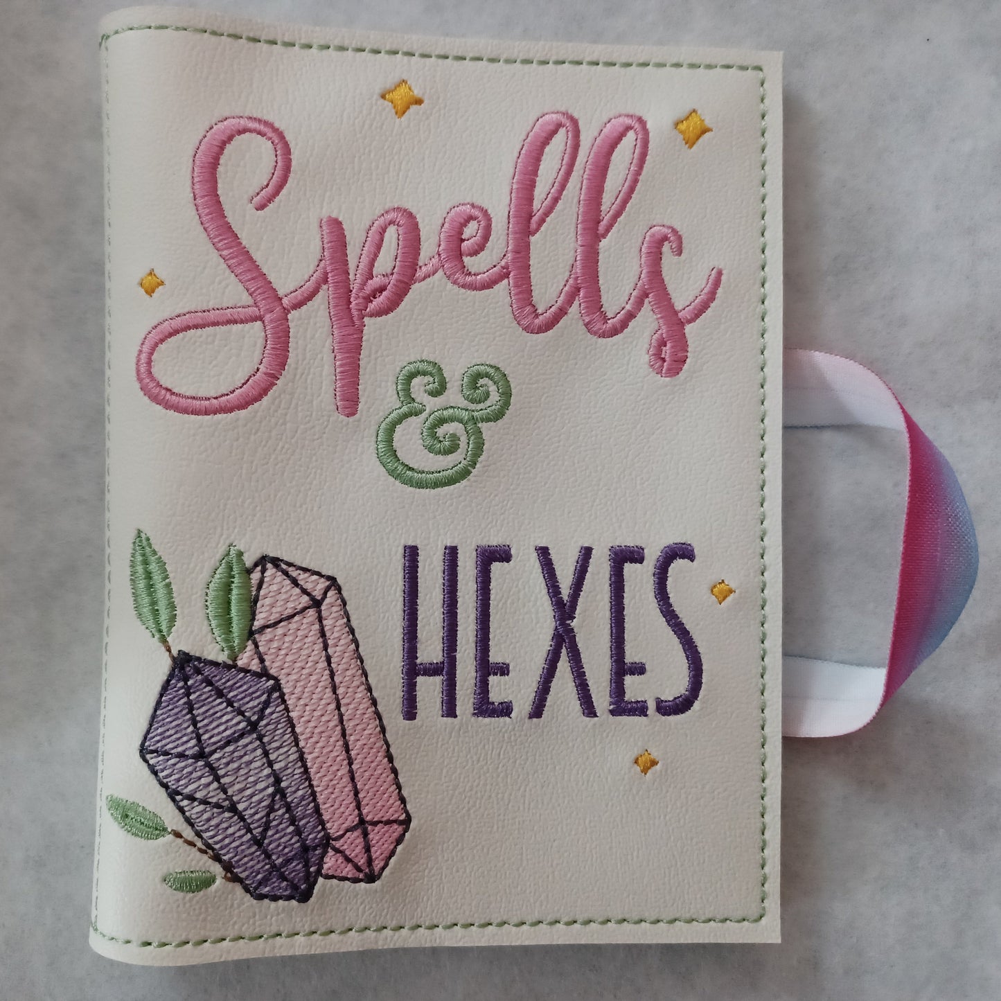 Spells & Hexes Embroidered Notebook Cover