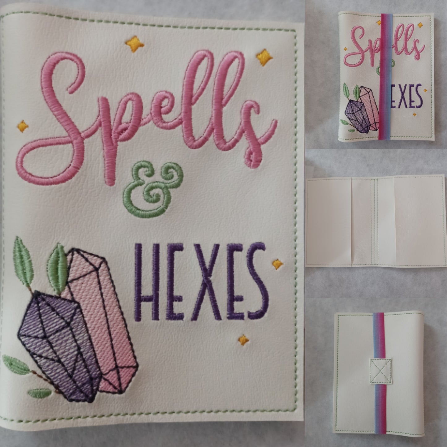 Spells & Hexes Embroidered Notebook Cover