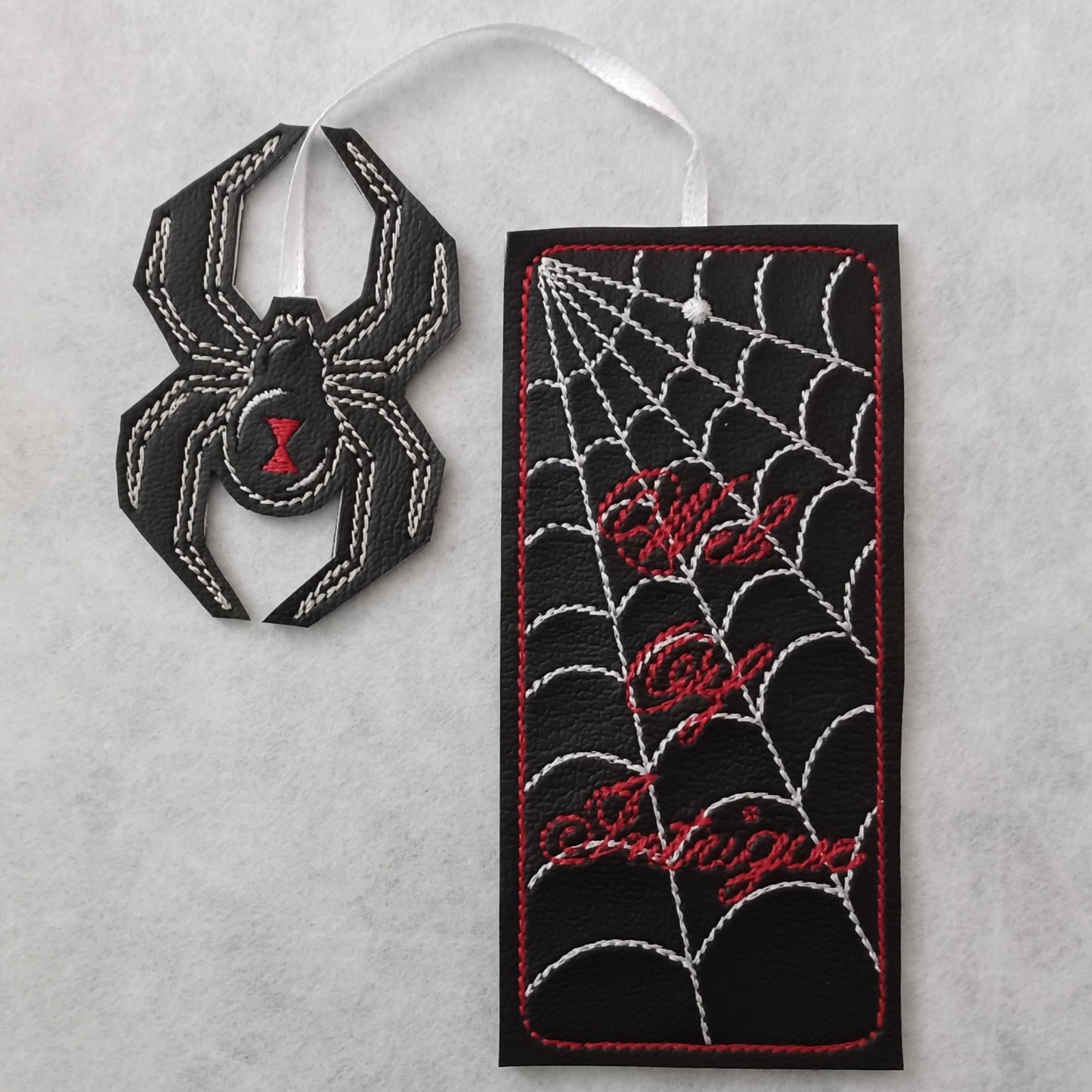 Web of Intrigue Bookmark