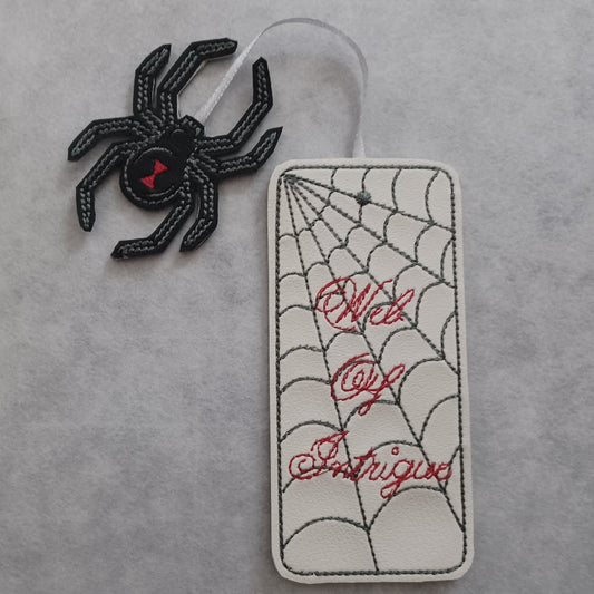 Web of Intrigue Bookmark