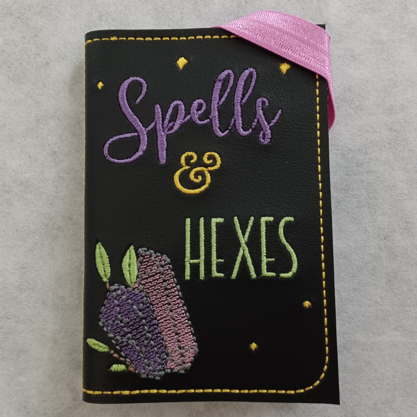 Spells & Hexes Embroidered Notebook Cover