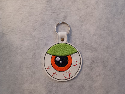 Cutie Halloween Collection Embroidered Vinyl Key Rings