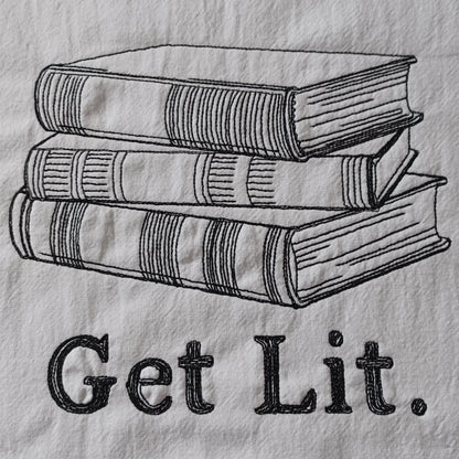 Get Lit. Books (Embroidered CYO)