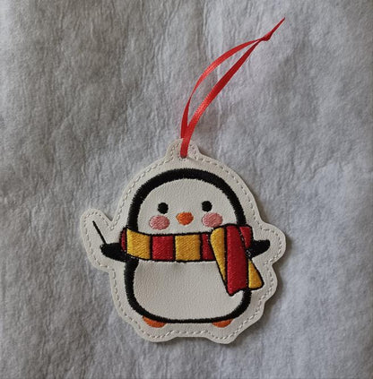 Magic Penguin Embroidered Ornament