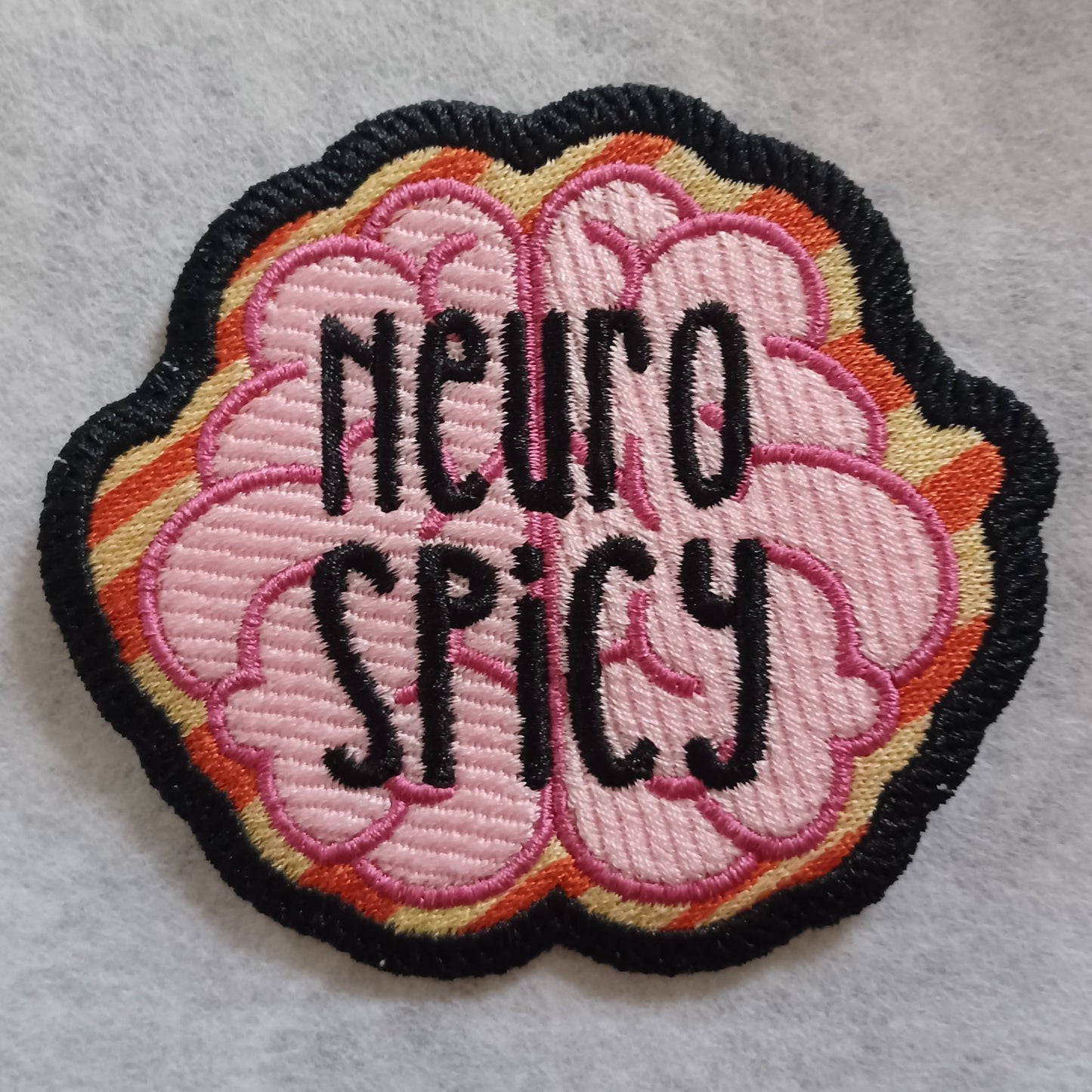 Neuro Spicy Embroidered Patch