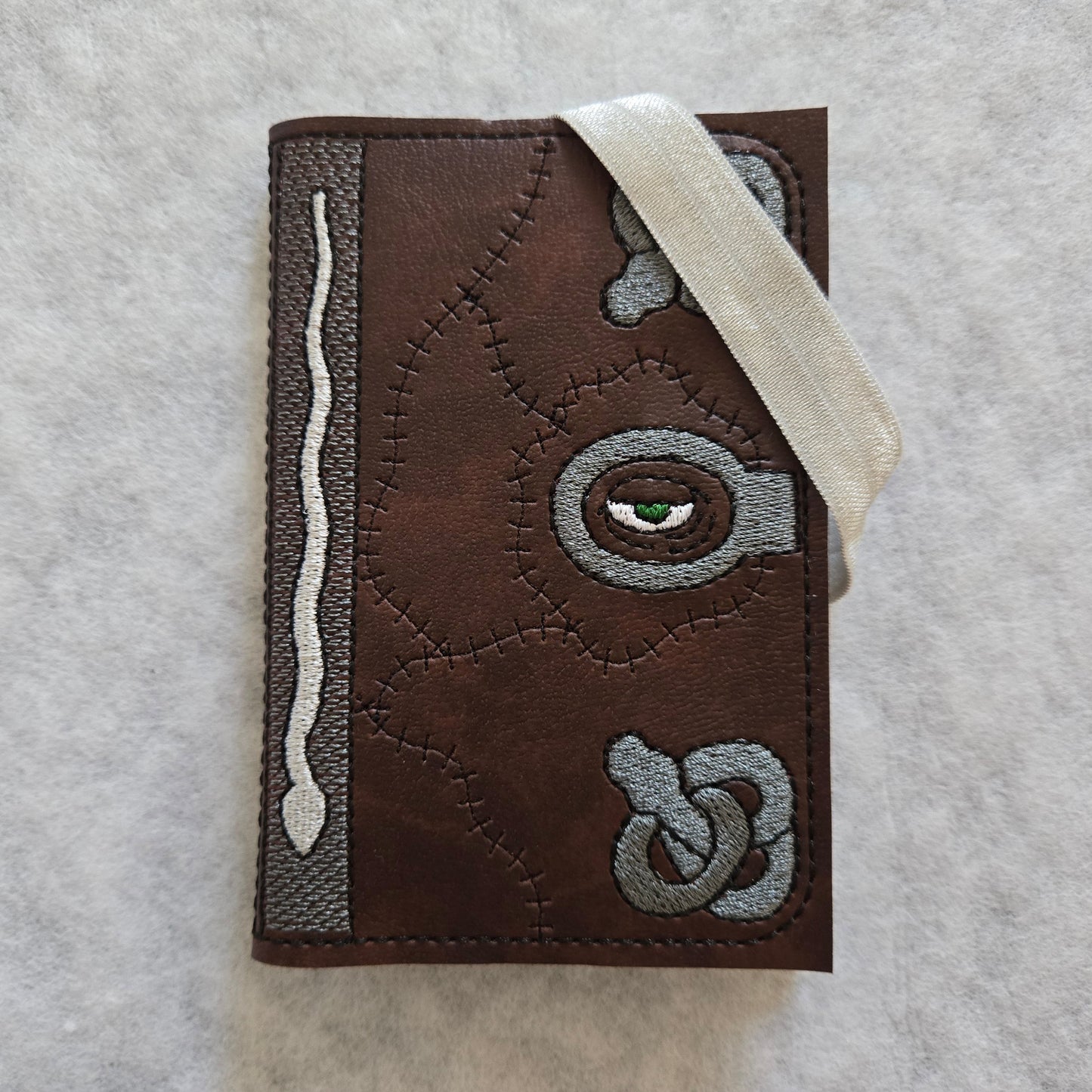 Booook Embroidered Notebook Cover