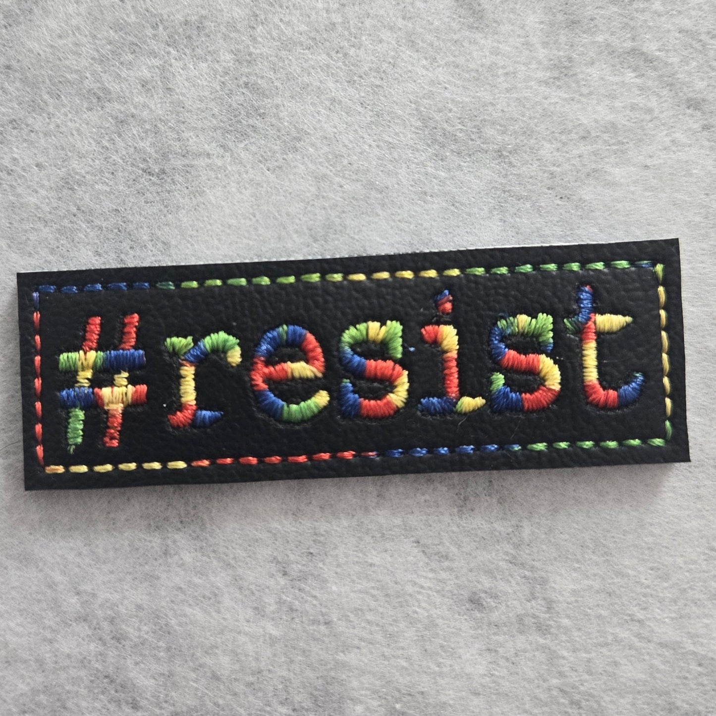 #resist Vinyl Pin