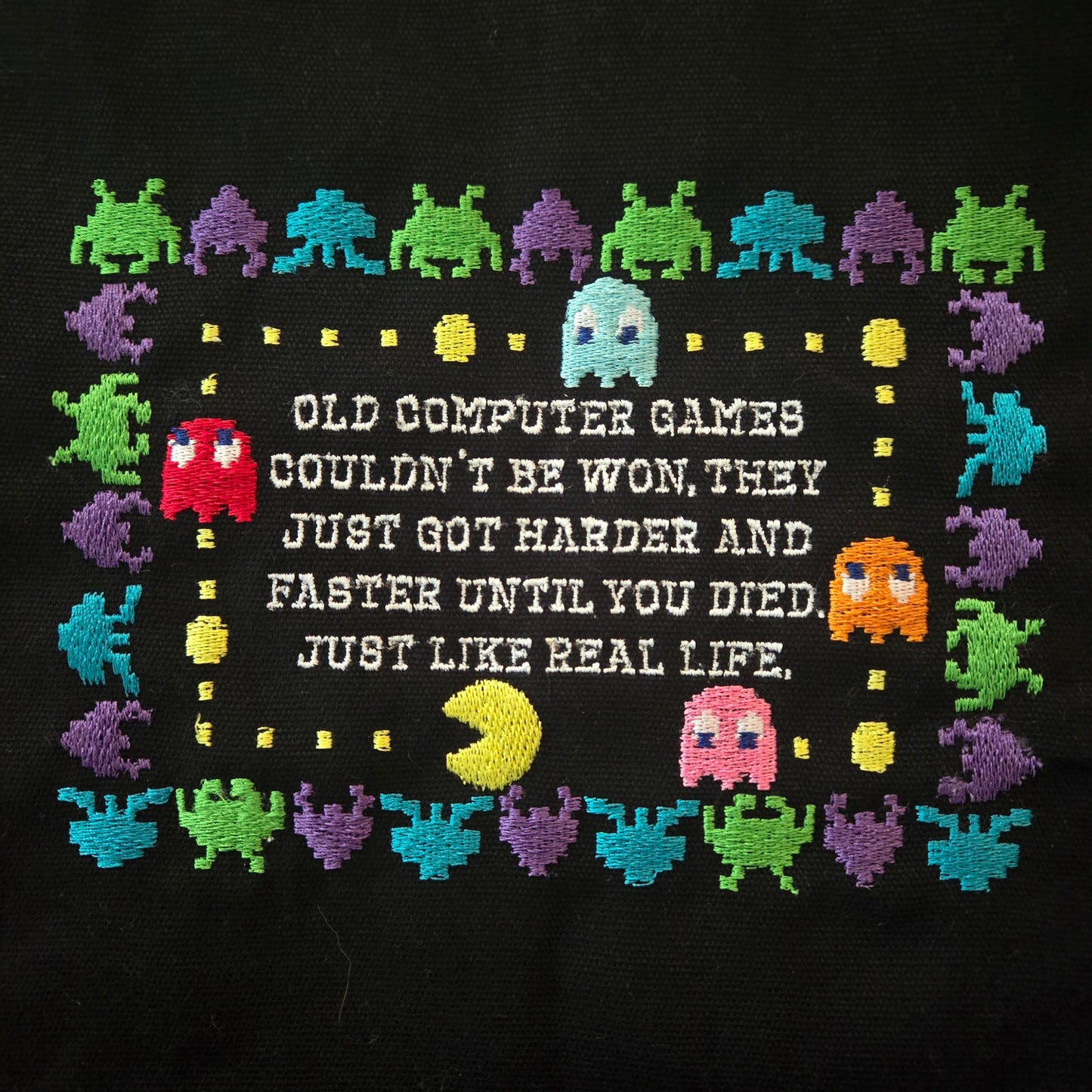 Old Video Games (Embroidered CYO)