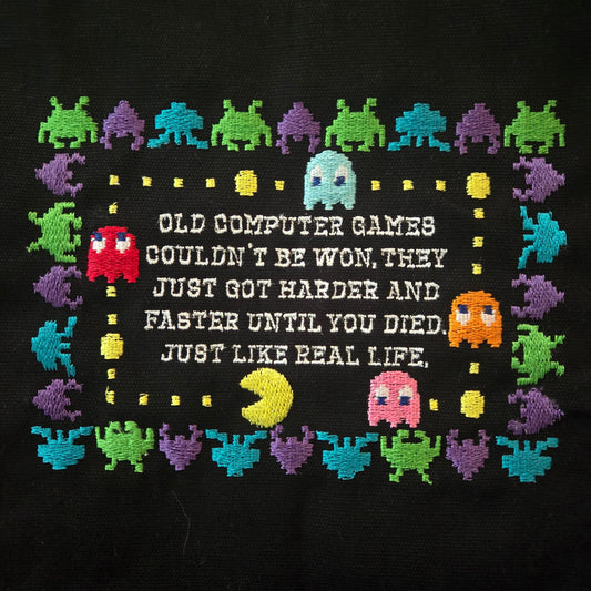 Old Video Games (Embroidered CYO)