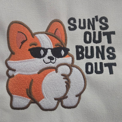 Sun's Out Buns Out (Embroidered CYO)