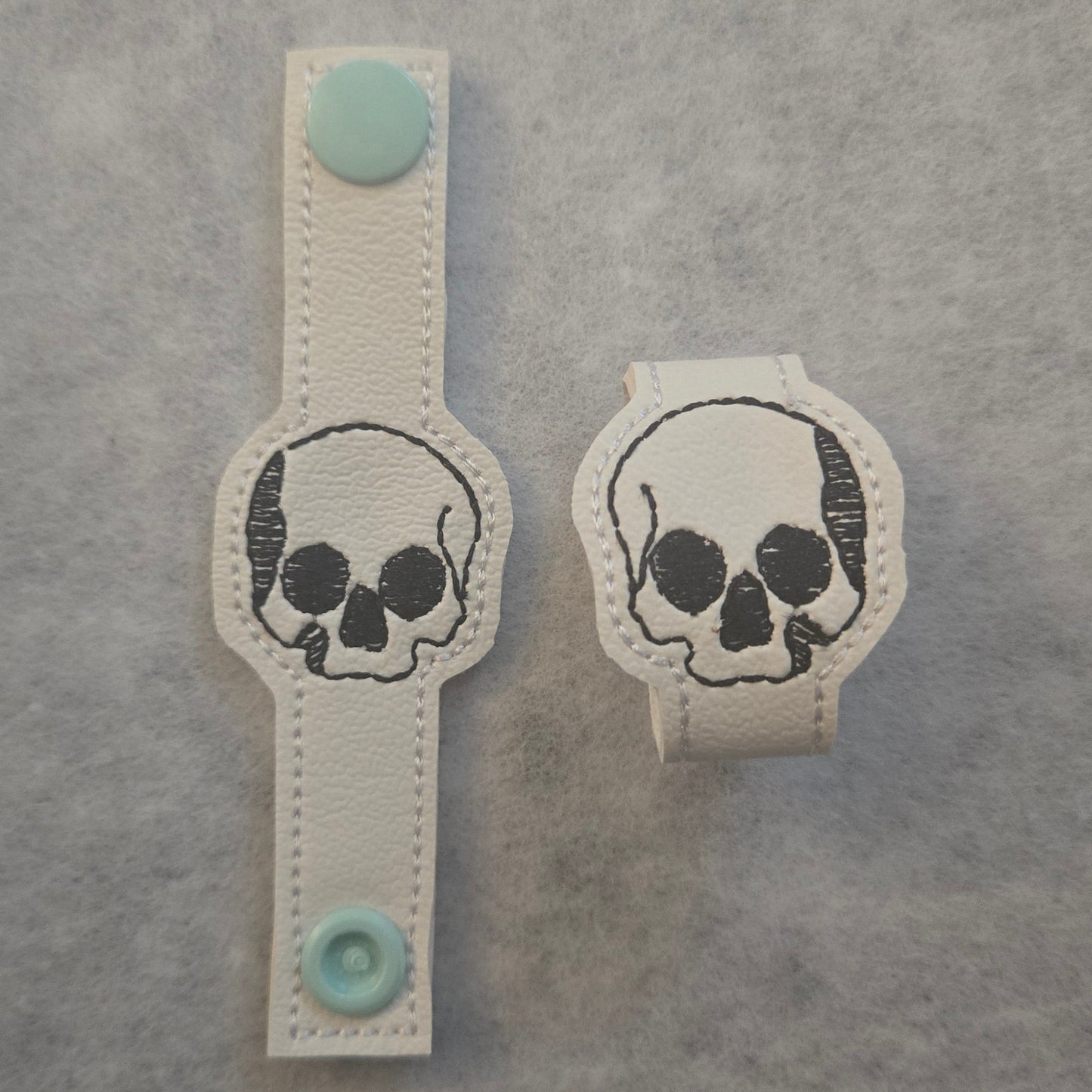 Skull Snap Charms