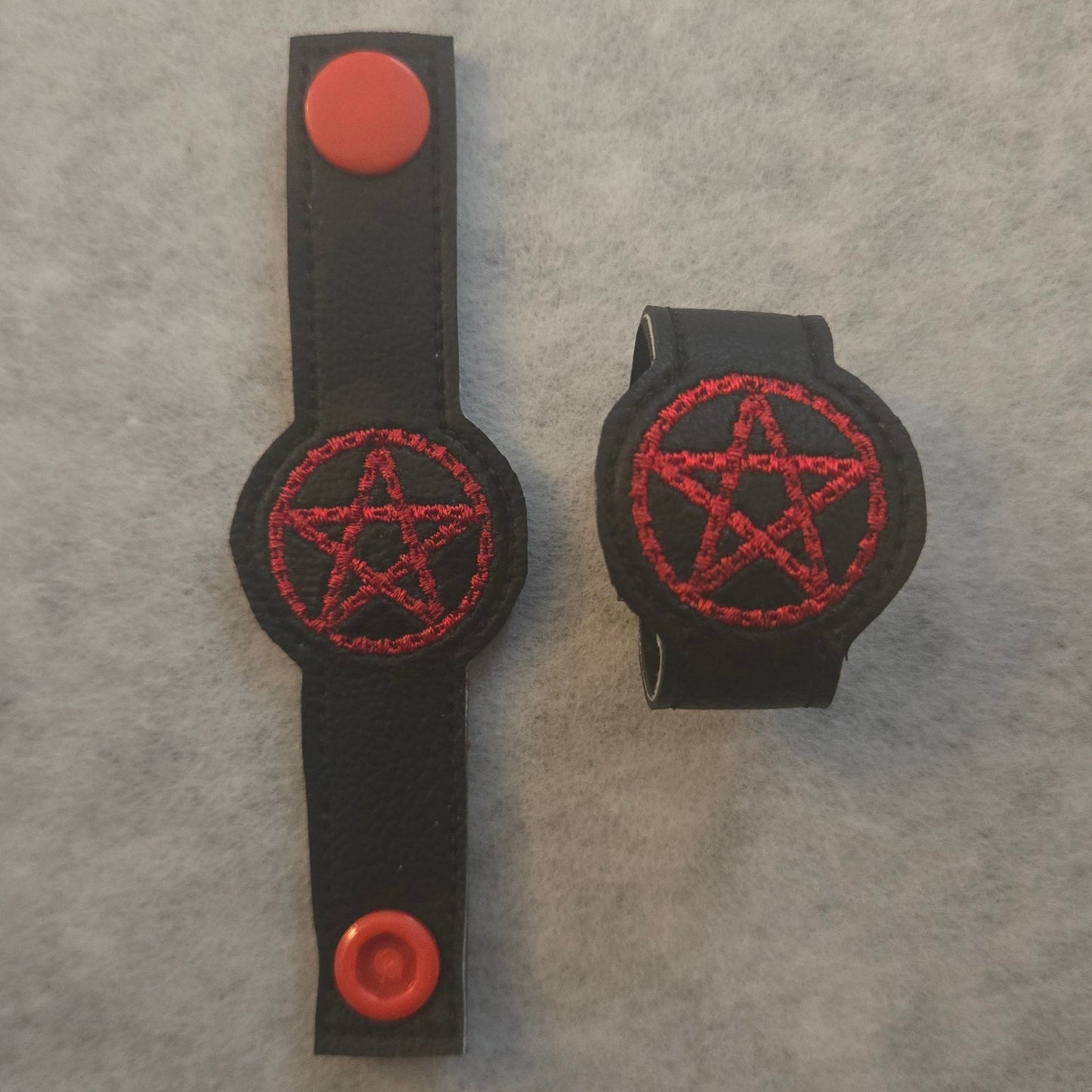 Pentagram Snap Charms