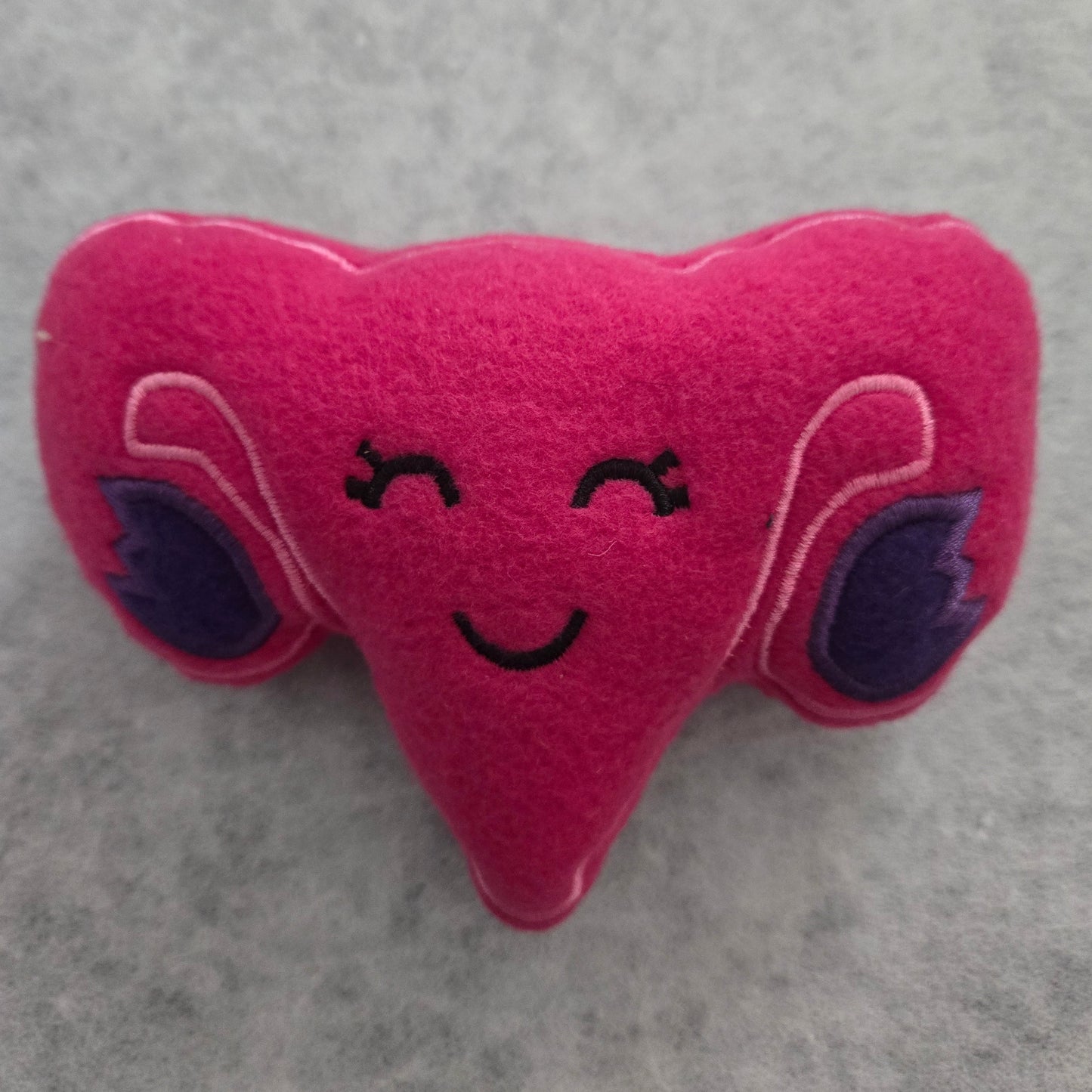 Cuterus the Uterus Plush