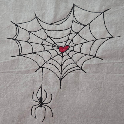 Spiderweb Heart (Embroidered CYO)