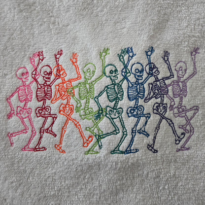 Dancing Skeletons (Embroidered CYO)