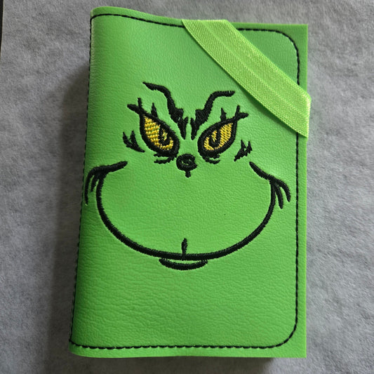Christmas Green Guy Notebook Cover