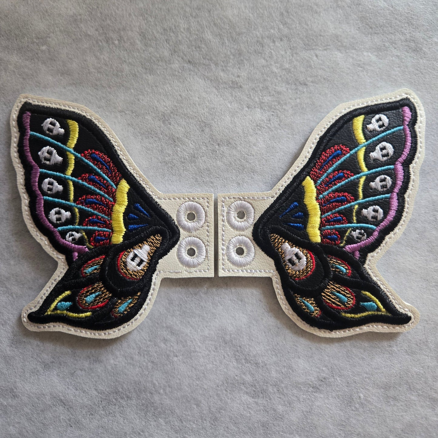 Skull Butterfly Shoe / Boot Wings