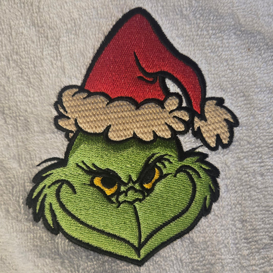 Christmas Green Guy (Embroidered CYO)