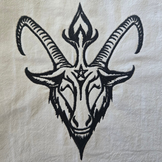 Happy Baphomet (Embroidered CYO)