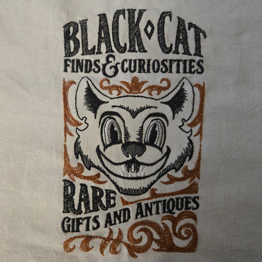 Black Cat Finds & Curiosities: Rare Gifts and Antiques (Embroidered CYO)