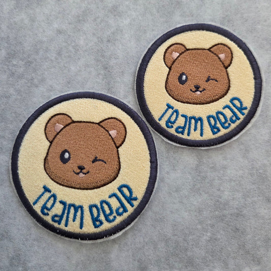 Team Bear Embroidered Patch