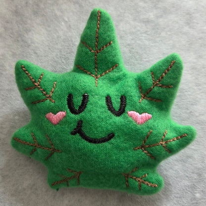 Leaf Catnip Plush