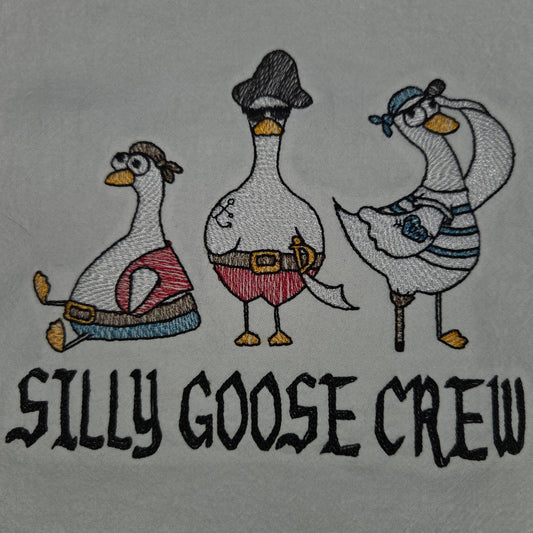Silly Goose Crew (Embroidered CYO)