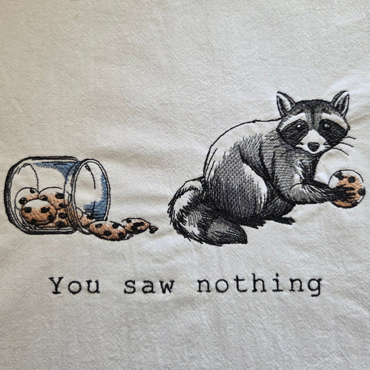 You saw nothing (Embroidered CYO)