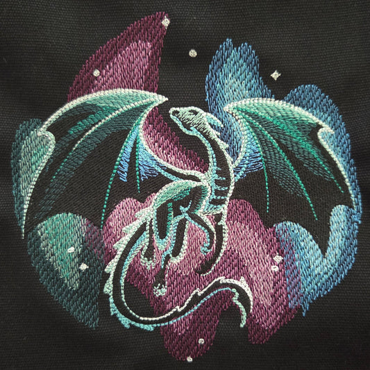 Northern Lights Dragon (Embroidered CYO)