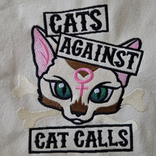 Cats Against Cat Calls (Embroidered CYO)
