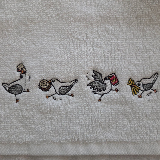 Fast Food Seagulls (Embroidered CYO)