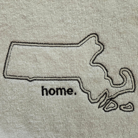 home. Massachusetts (Embroidered CYO)