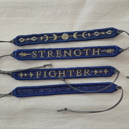 Free-Standing Lace Statement Bracelets