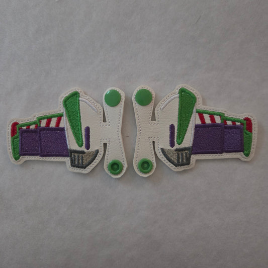 Astronaut Snap Shoe Wings