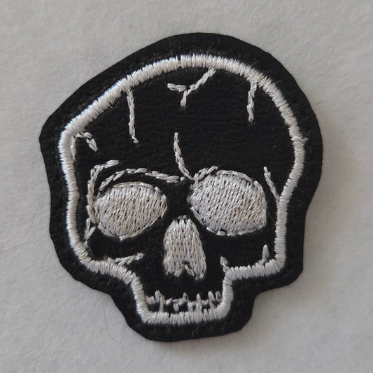 Spooky Skull Vinyl Pin