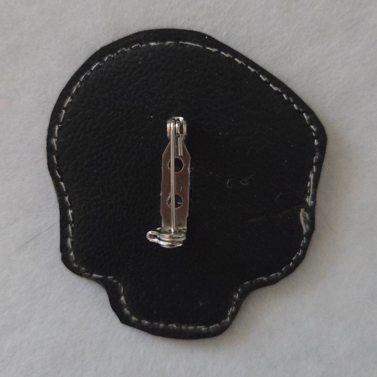 Spooky Skull Vinyl Pin
