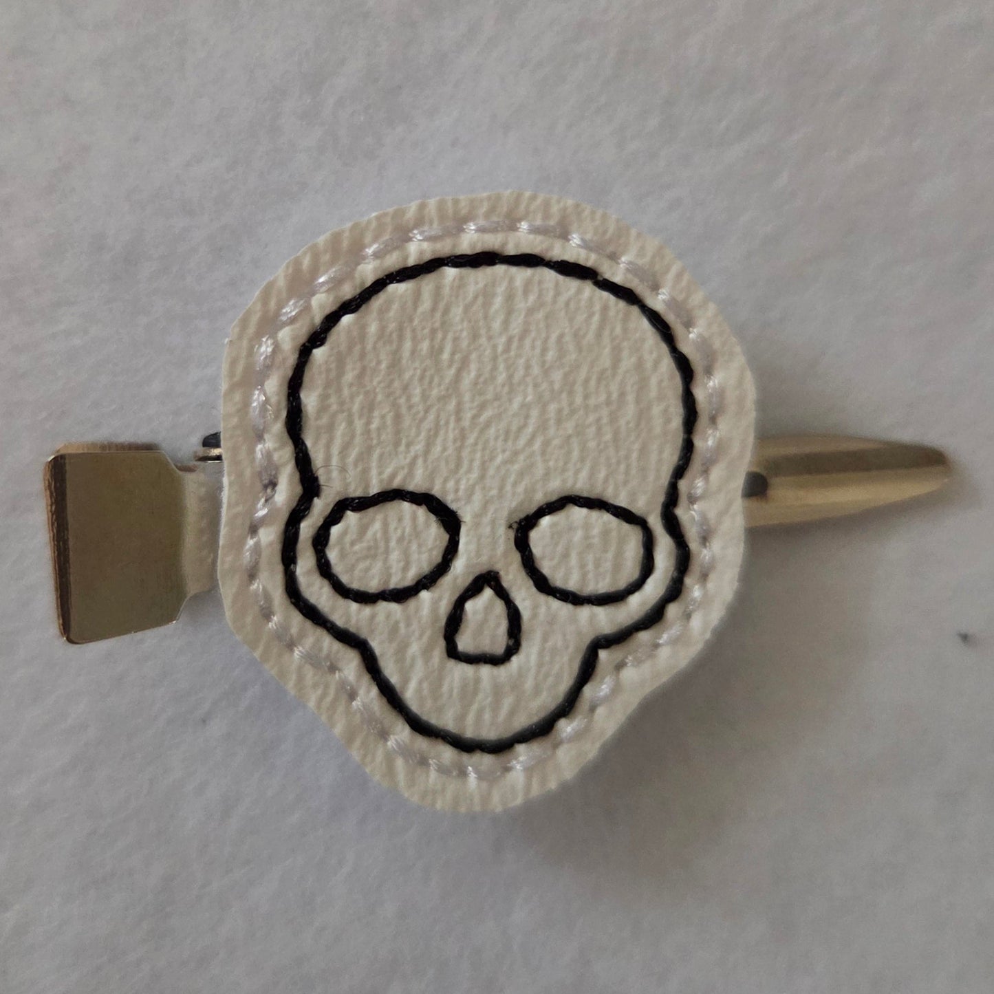 Skull Hair Clip