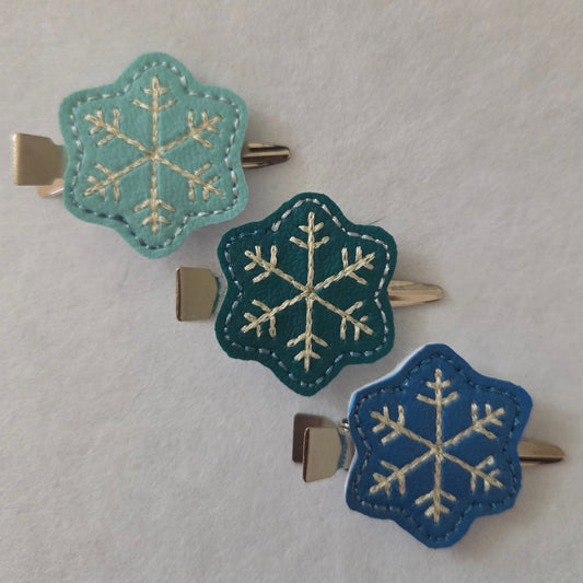 Snowflake Hair Clip