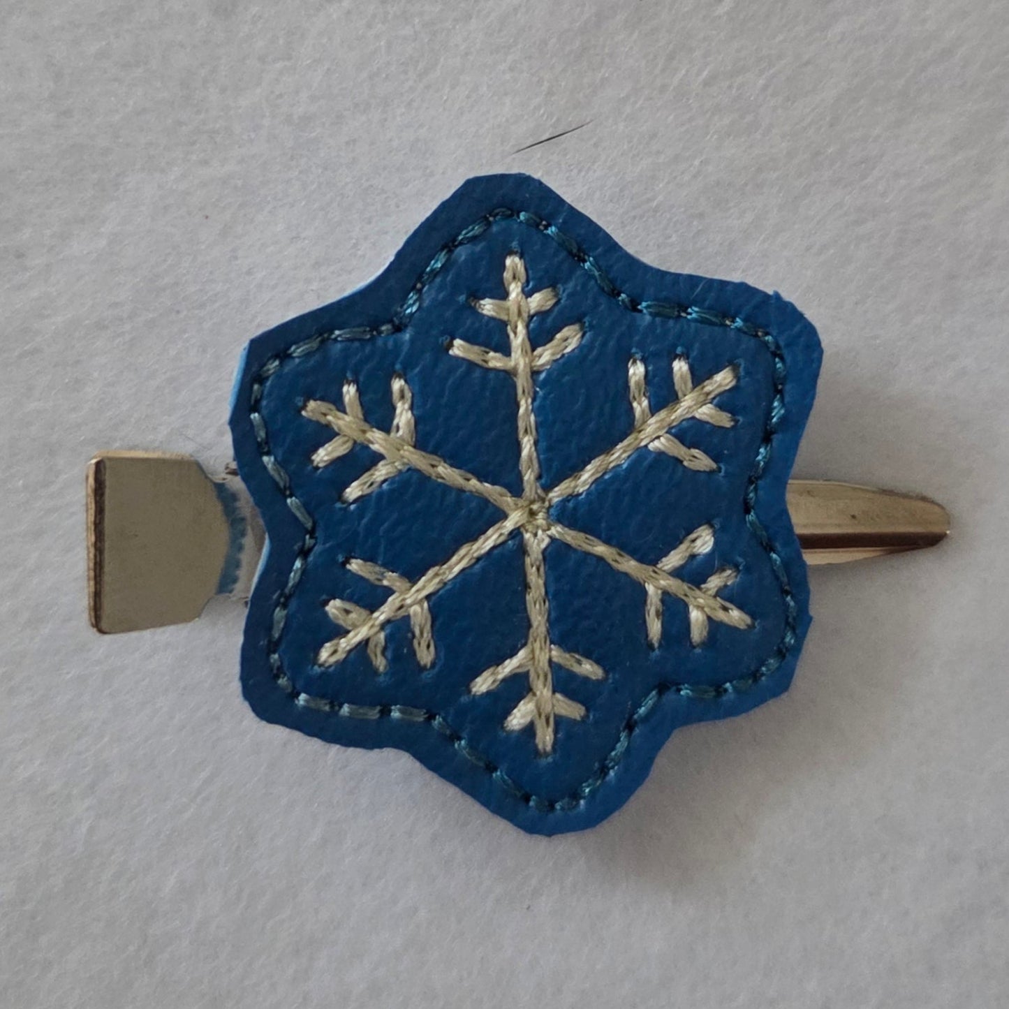 Snowflake Hair Clip