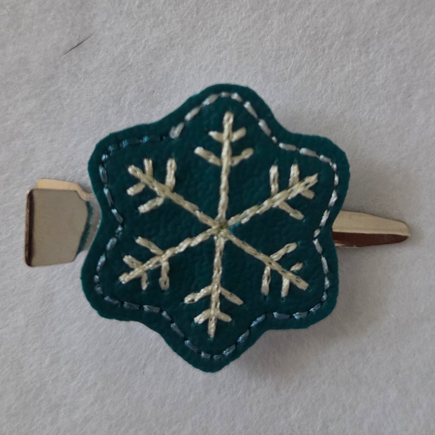 Snowflake Hair Clip