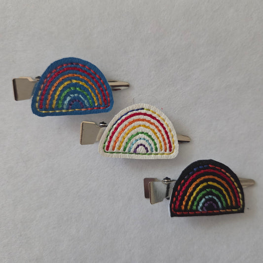 Rainbow Hair Clip