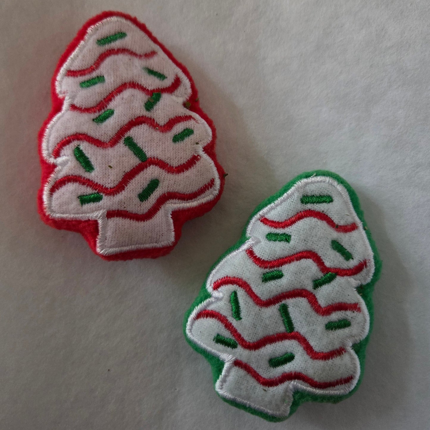 Christmas Tree Snack Cake Catnip Plush